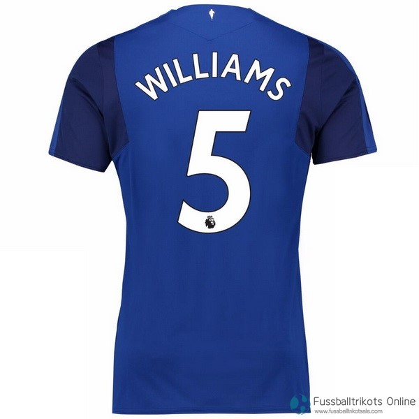 Everton Trikot Heim Williams 2017-18 Fussballtrikots Günstig